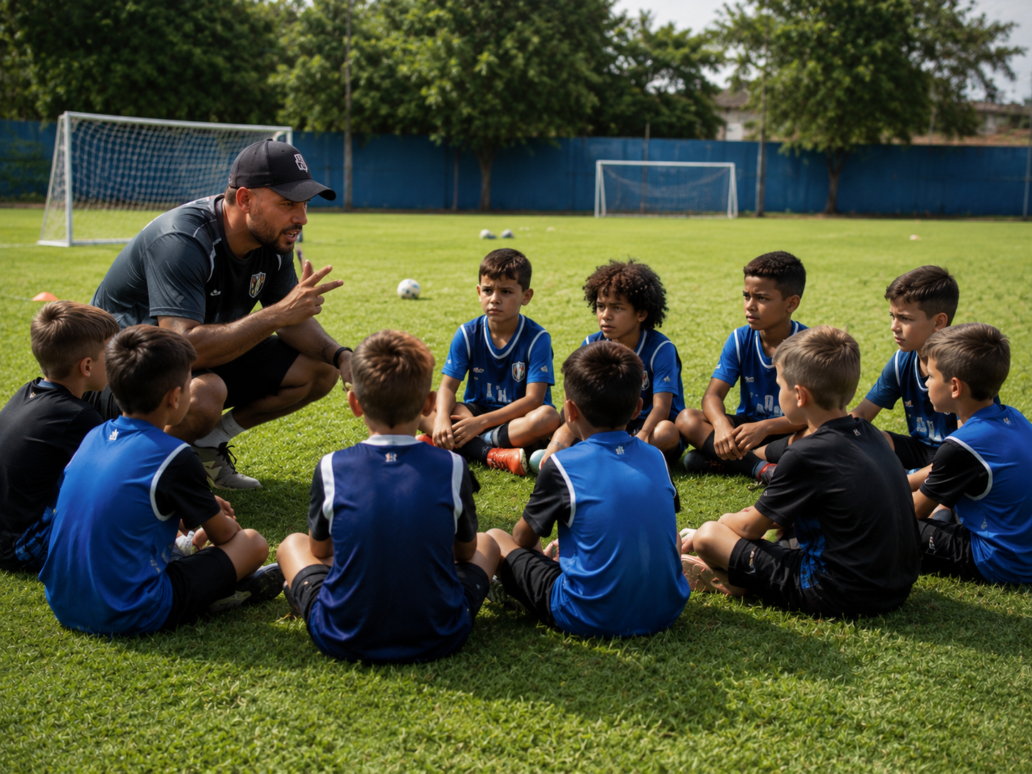 Gestão de escolinha esportiva, matrículas, turmas, frequência e mensalidades