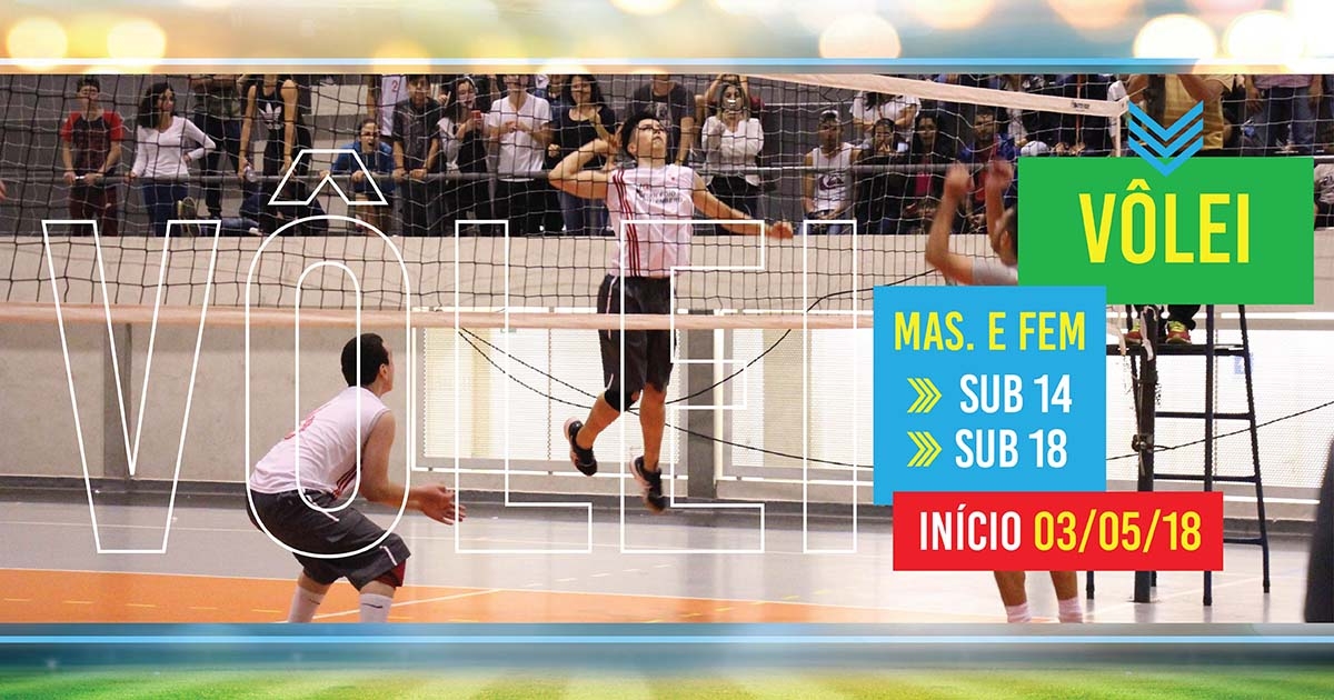 Modalidade de Volêi dos Jogos Interescolares começam nesta quinta-feira