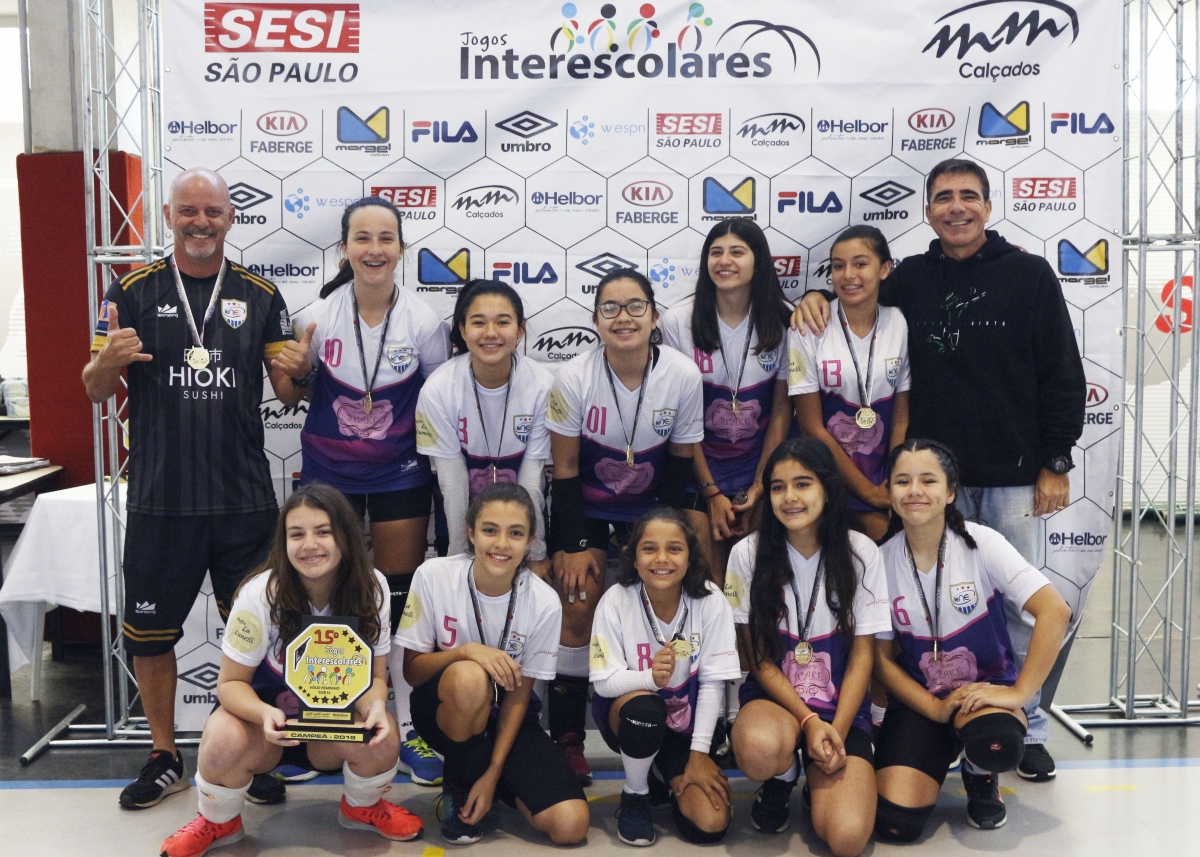 Definidos os campeões de vôlei e basquete do 15º Jogos Interescolares MM Calçados