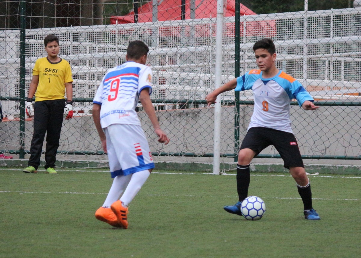 Finais do Futebol Society dos 15º Jogos Interescolares serão nesta quinta-feira (17/10) no Sesi