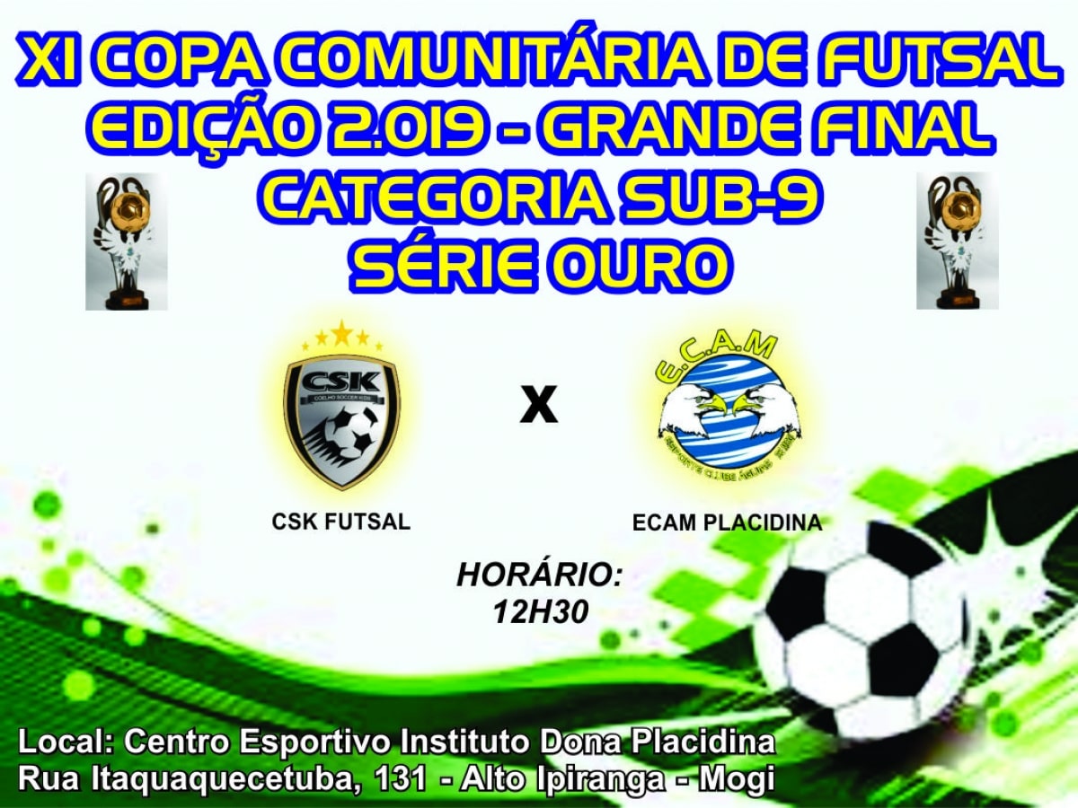 Finais da XI Copa Comunitária de Futsal